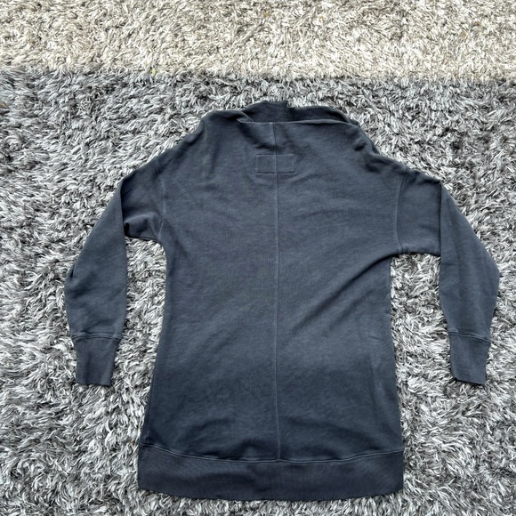 Pilcro by Anthropologie Women's Donna Tunic Pullover Sweater Wide Neck Gray Sz M - Picture 10 of 10